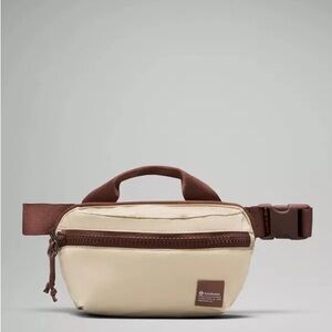 lululemon athletica Tan and Brown Crossbody Bag-NWT